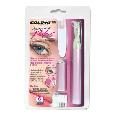 Aparador De Pelos Rosa - Soling