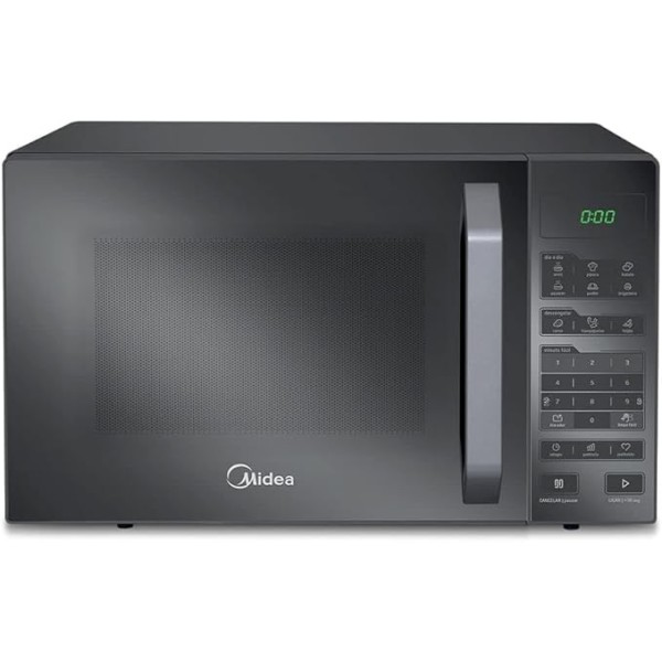 Micro-ondas 27L Prata Espelhado Midea LED 127V MXSA27S1